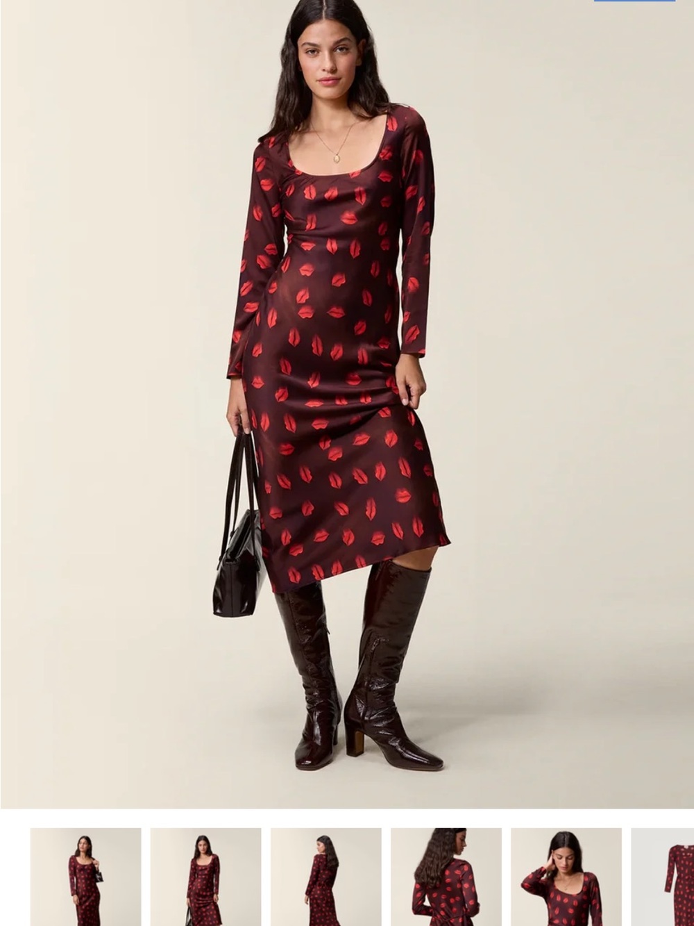 Never Worn Rouje Silk Blended Dress